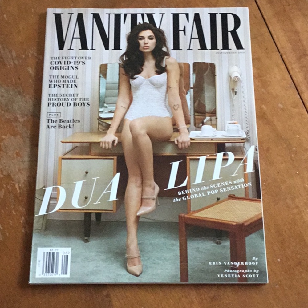 Vanity Fair Dua Lipa cover